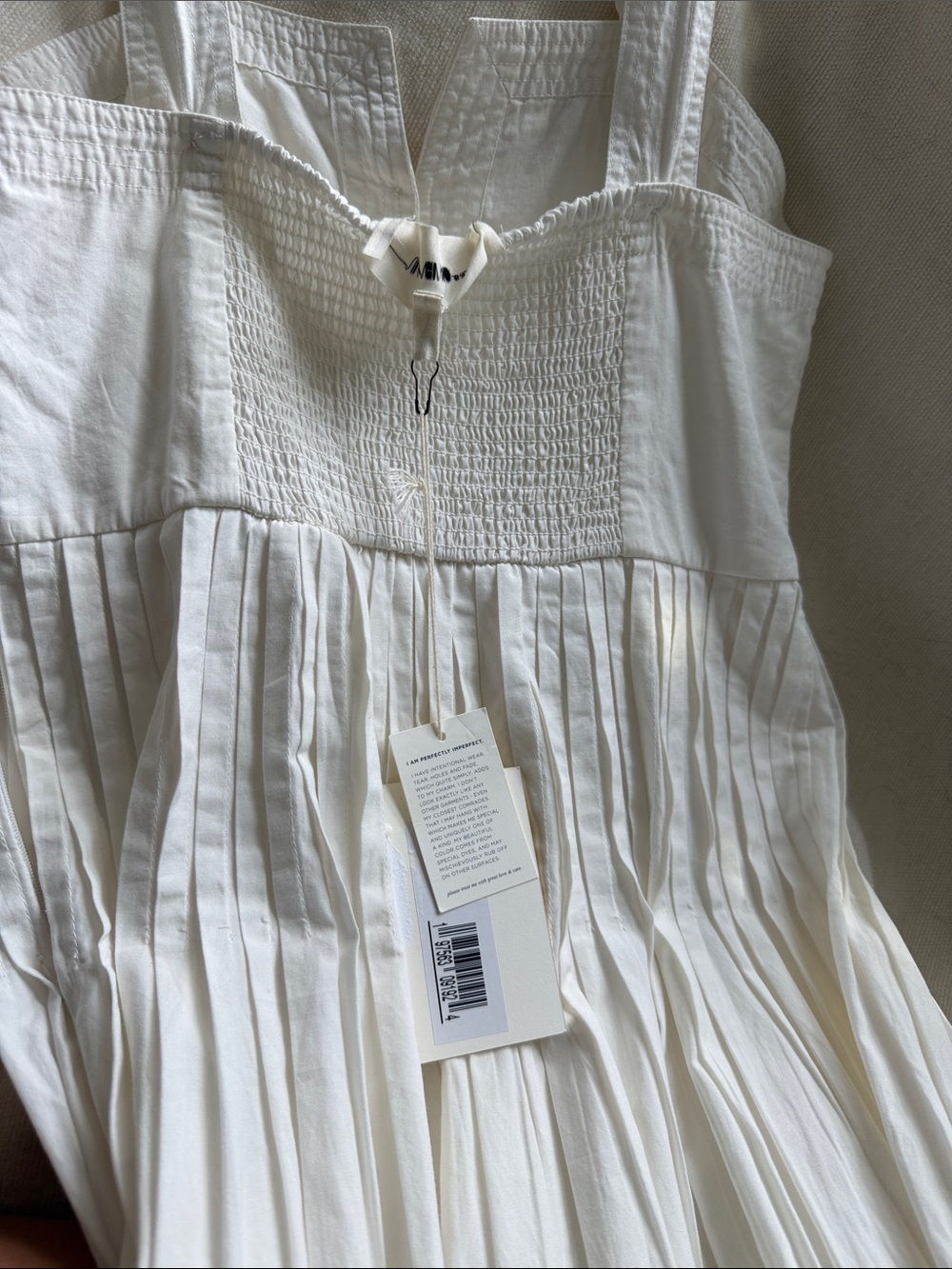 THE GREAT. White Day Break Dress - Picture 7 of 8